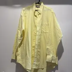 【SALE】aitoz+ イエロー　ワイシャツ 長袖シャツ L