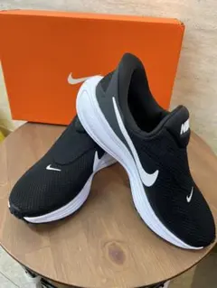 NIKE ブラック スリッポン スニーカー