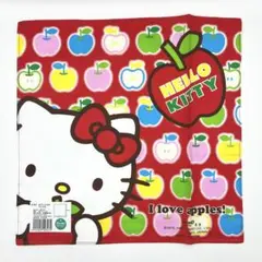 ④ サンリオ HELLO KITTY キティ ハンカチ アップル 2005年