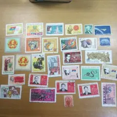 (30)外国切手　使用済み切手　810グラム