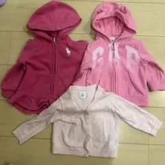 ベビー服 トップス 3点セット まとめ売り　GAP ラルフローレン　70〜80