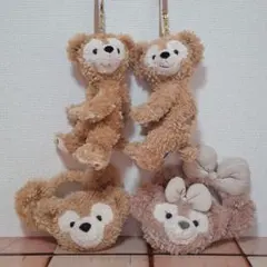 【美品】ダッフィー　シェリーメイ　ぬいぐるみ ポシェット　他　まとめ売り