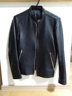 LIDNM メンズ 羊革 シングルライダースジャケット　L 未使用級美品 2025年最新】LIDNM メンズ レザージャケット・ライダースの人気