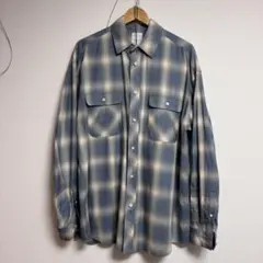 SUBLATIONS サブレーションズ オンブレチェックシャツ