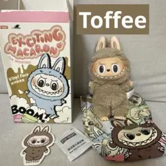 ラブブExciting Macaron Toffee 保護ケース付き Amazon | POP MART THE MONSTERS Exciting Macaron ぬいぐるみ