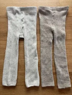 Nmasa様　ベビーレギンス　スパッツ　10分丈　つぶつぶ　ネップ　2枚セット