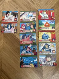 【カードダス】10枚セット　ドラゴンクエスト　裏ロト　1991年　鳥山明