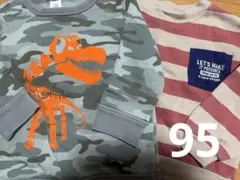 期間限定販売！大特価！Baby GAP⭐︎トレーナー2枚セット95サイズ　裏起毛
