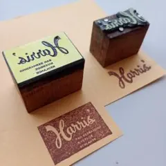 【2個セット】アメリカ ヴィンテージ メタルスタンプ 07061-195