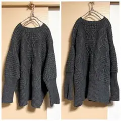 ★ ichi / patchwork Knit