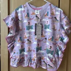 しまむら　リトシー　ディズニープリンセスTシャツ　90cm