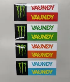 Vaundy バウンディ×セブンイレブン×モンスター オリジナルステッカー全4種