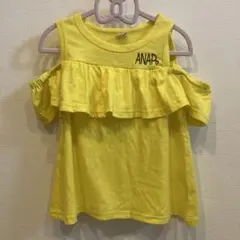 ANAP Kids ノースリーブ トップス イエロー 130のサムネイル