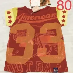 新品 ゴッサム Tシャツ レッド 80のサムネイル