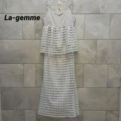 【新品未使用】★完売商品★ラジエム スカートセットアップ ホワイト 白 グレー