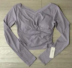 【MIKI様購入予定】リントスル　サーキュラーロングスリーブトップス M