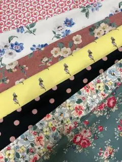 27♬【ハギレ7枚セット】キャスキッドソン・デニム生地