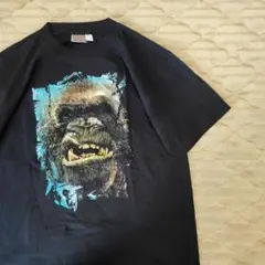 キングコング　半袖Tシャツ　Мサイズ　BLACK　KONG　古着