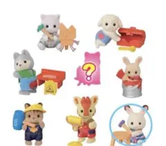 シルバニア　工作　ショコラうさぎ　赤ちゃん