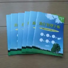血圧手帳　グラフ式　6冊
