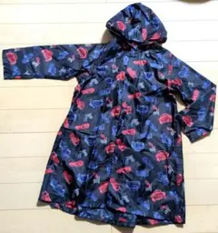 アメリカン 車柄 レインコート カッパ 雨具 ポンチョ 115~1250cm