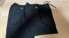 よ*。様 New Balance 黒 スラックス 2本セット