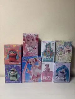 【猫猫/桜ミク/アヤナミ/イカ娘他】プライズ10体セットまとめ売り 初音ミク フィギュア 10個セット - メルカリ