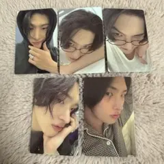 ATEEZ　GOLDEN HOUR Part.4 ミンギトレカ5枚セット