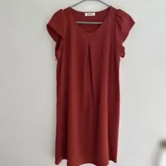 【美品】マタニティワンピース　授乳口付き　Freeサイズ