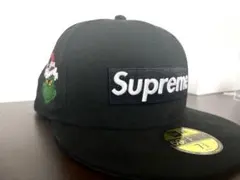 Supreme グリンチ刺繍キャップ 7 1/4