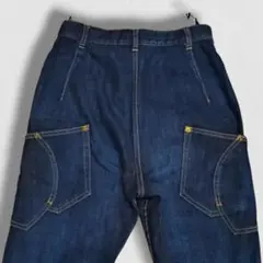 人気定番】メルシーボークー うしろまえ サルエル ハーフデニムパンツ