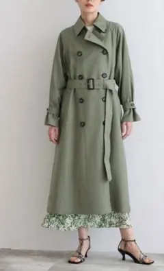 INDIVI　スプリングトレンチコート