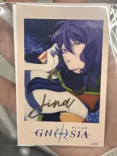 グノーシア インスタントフォト風カード ジナ 2枚1組 未開封