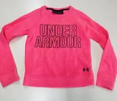 UNDER ARMOUR アンダーアーマー　ピンク トレーナー YMD/JM/M