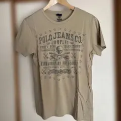 ほぼ新品　Polo Jeans Co. ベージュ Tシャツ Sサイズ
