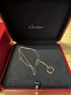 最終価格】Cartier トリニティネックレス ギャランティ付 - メルカリ