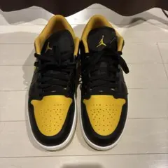 エアジョーダン 1LOW ブラック イエロー
