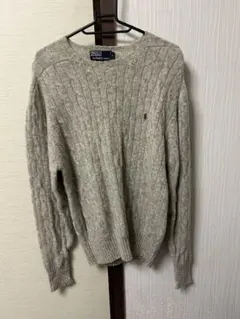 早い者勝ちPolo by Ralph Lauren ケーブルニットセーター