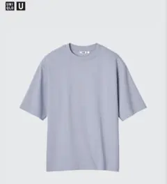 ユニクロ　クルーネックT 水色　ブルー