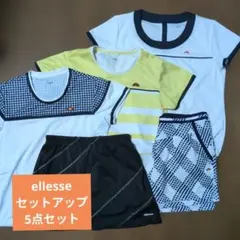 ellesse テニスウェア セットアップ - メルカリ