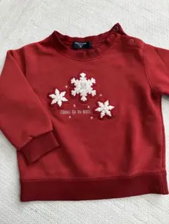 Comme Ça Du Mode 赤いトレーナー