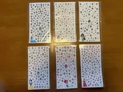 ディズニープリンセス ネイルシール 6シートセット