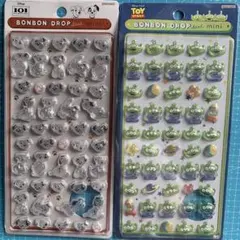 硬いシール 2枚セット（101匹わんちゃん+ エイリアン）のサムネイル