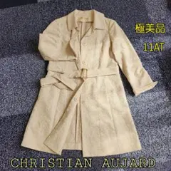 美品　クリスチャンオジャール　トレンチコート　スプリングコート　ポリエステル 2026年最新】CHRISTIAN AUJARD レディース トレンチコート・スプリング