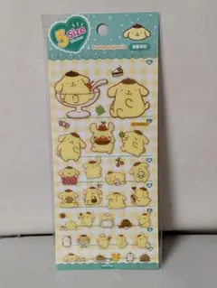 ♥ポムポムプリン♥ ♡ぷっくりシール♡5サイズステッカー 【韓国限定】