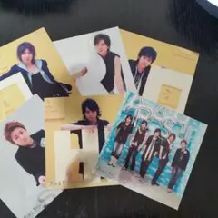 【A8】嵐 ARASHI 2007「Time」ツアー 公式グッズ ポストカード