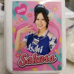 売り子カードさくら 2026年アサヒビール