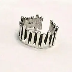 silver925 ストライプデザインリング/シルバー925 ring