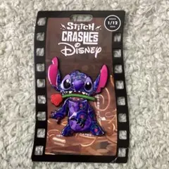 レア！Stitch CrashesDisney☆ピンバッジ全12種&ホルダー1冊 レア！Stitch CrashesDisney☆ピンバッジ全12種&ホルダー1冊