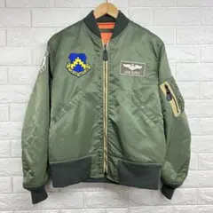 バズリクソンズ L-2B フライトジャケット TOPS APPAREL M 緑 - メルカリ